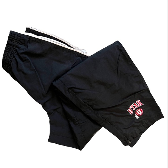 UTAH UTES GEAR FOR SPORTS Track Pants Joggers Embroidered Black Gray Red Sz XS - Picture 1 of 13
